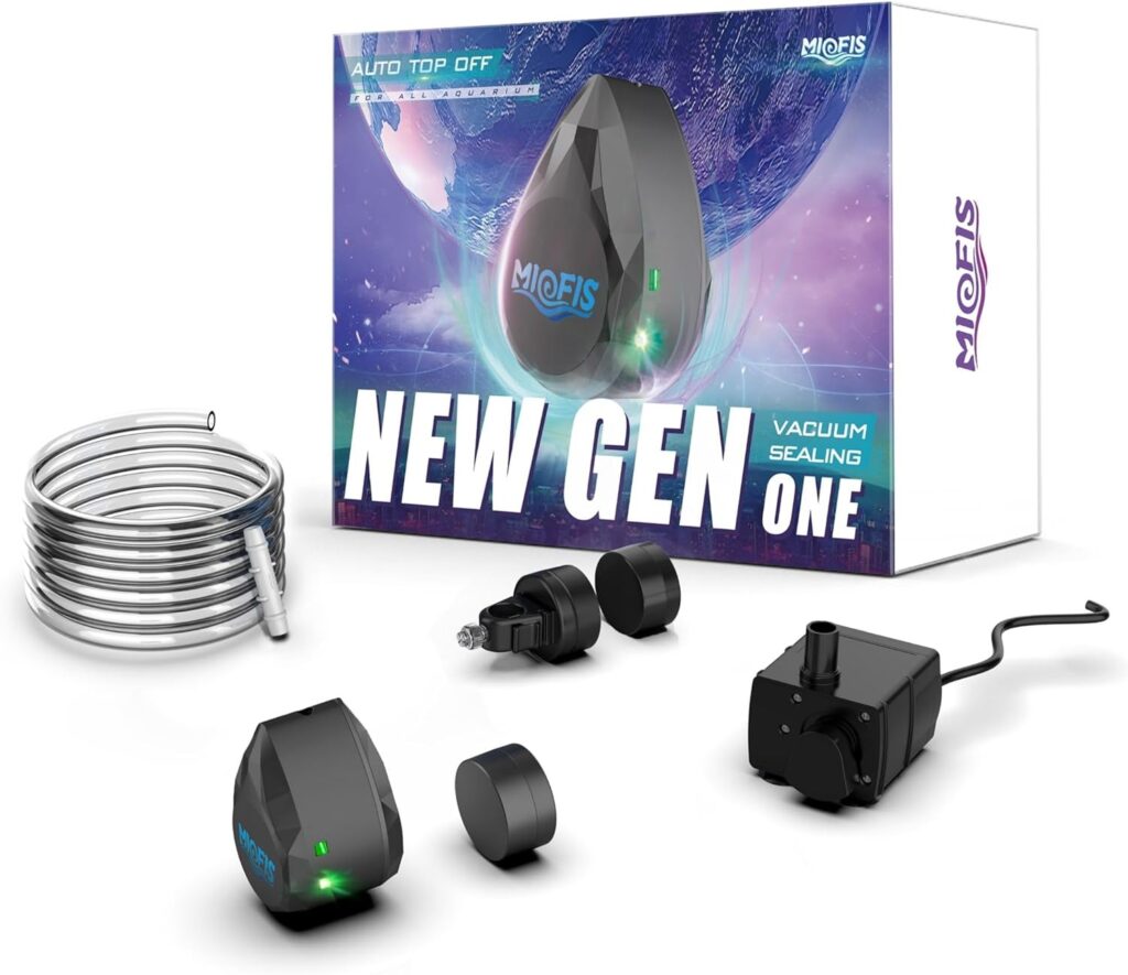 Miofis dual optical auto top off system ensuring stable aquarium water level