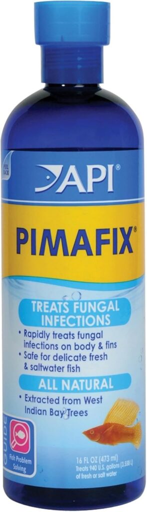 API Pimafix Antifungal Fish Remedy 16-Ounce – antifungal treatment for freshwater and saltwater fish, helps prevent infections and maintain healthy fish.