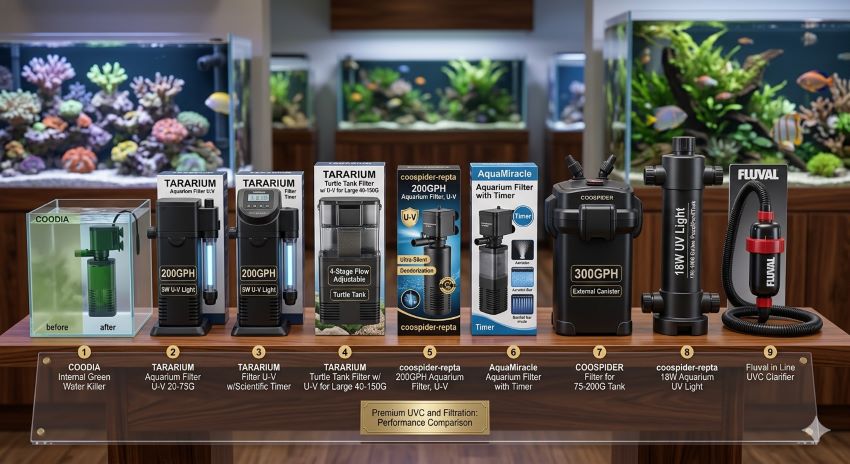 Best Affordable Aquarium UV Filters in Arizona: Which One Clears Green Water the Fastest?