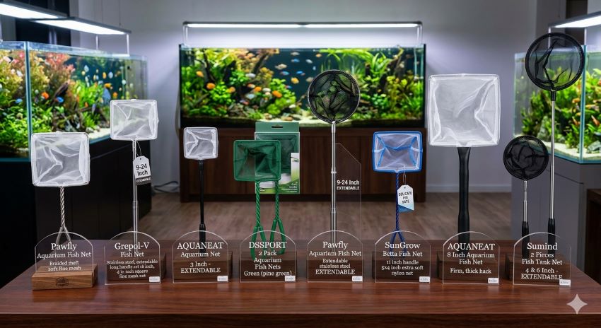 Which Aquarium Fish Net Is Best in Florida? Affordable Tools That Protect Delicate Fish Safely