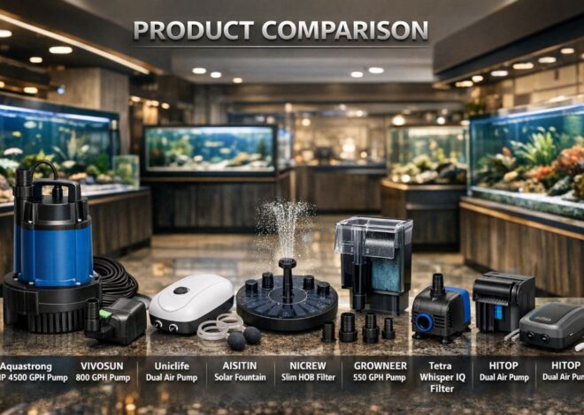 Best Affordable Aquarium Water Pumps in 2026: From Solar Fountains to High-Flow Submersible Pumps