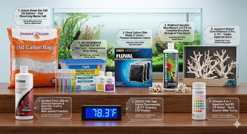 Best Affordable Aquarium Essentials 2026: Which Products Actually Keep Your Fish Healthy?