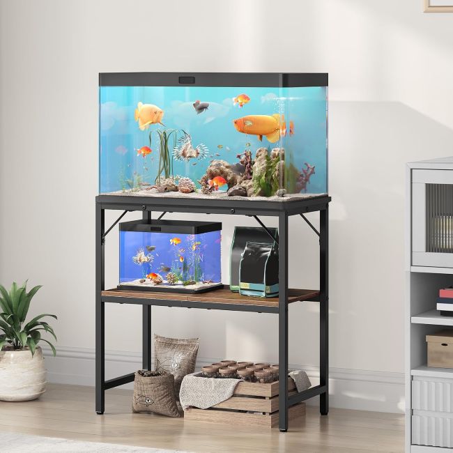 Affordable MAHANCRIS fish tank stand for home or office