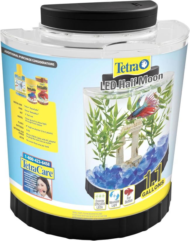Tetra 1.1-gallon Betta Aquarium Kit for beginners in Georgia