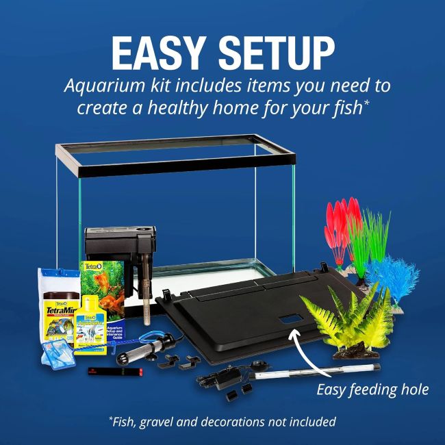 Tetra 20-gallon tropical aquarium kit offering more space for a flexible fishkeeping setup