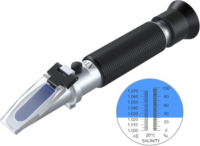 AUTOUTLET Saltwater Refractometer: Is the 0–100 PPT Range Worth It?