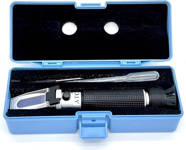Hallocool handheld salinity refractometer
