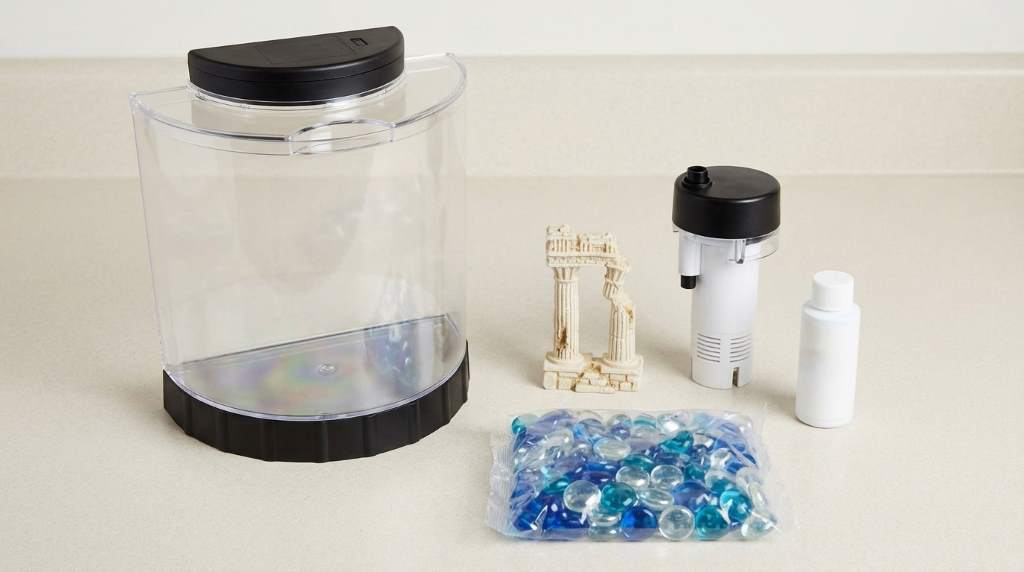 How to Set Up Tetra 1.1 Gallon Betta Aquarium Kit